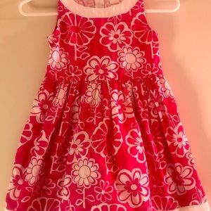 Gymboree, girls 8, floral pink dress